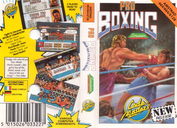 Professional Boxing Simulator by Codemasters