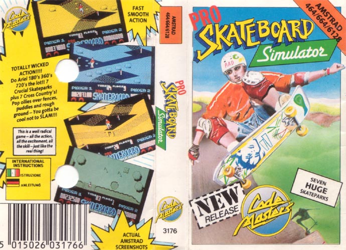 Pro Skateboard Simulator by Codemasters