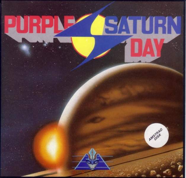 Purple Saturn Day by Exxos