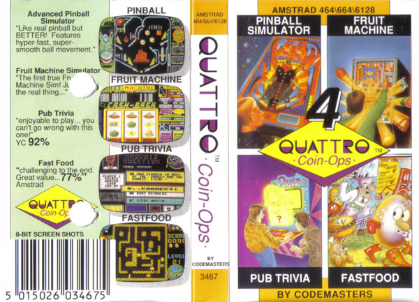 Quattro Coin-Ops by Codemasters