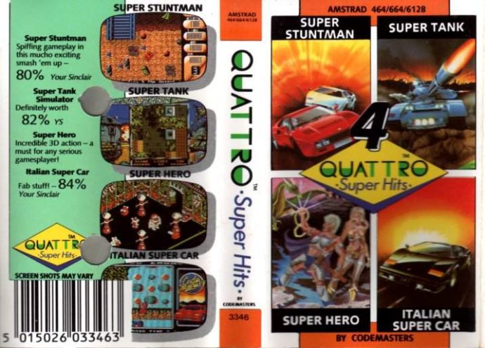 Quattro Super Hits by Codemasters