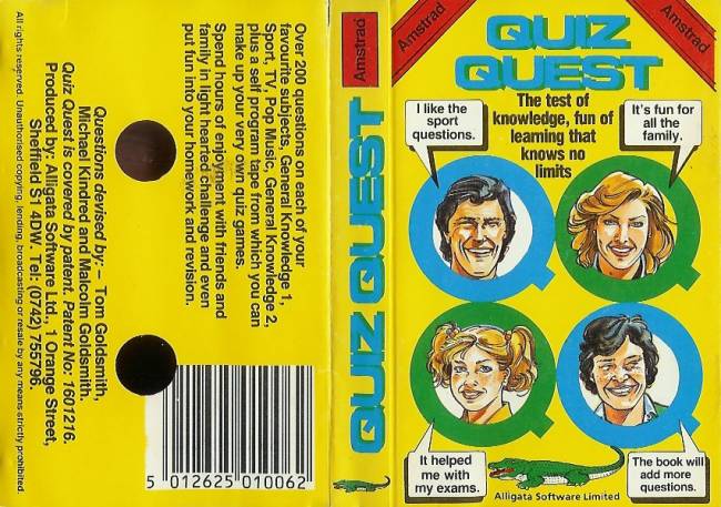Quiz Quest by Alligata Software Ltd