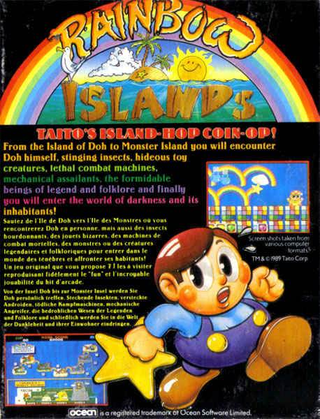 Rainbow Islands by Ocean Software