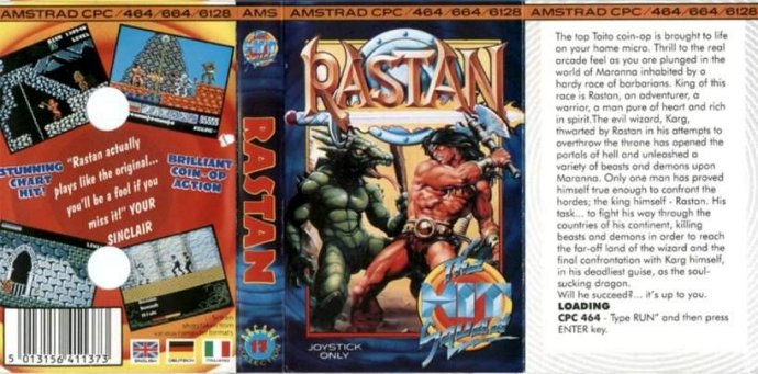 Rastan by Taito