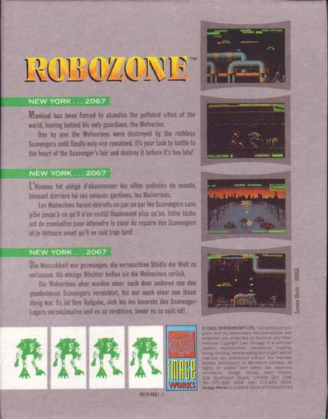 Robozone by Image Works