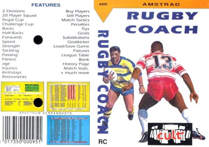 Rugby Coach by Cult