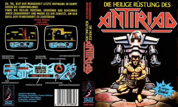 Antiriad : The Sacred Armour Of by Palace Software