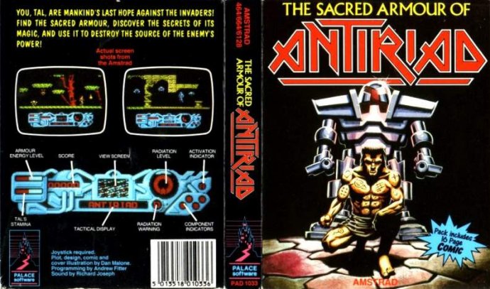 Antiriad : The Sacred Armour Of by Palace Software