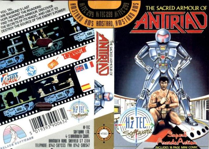 Antiriad : The Sacred Armour Of by Palace Software