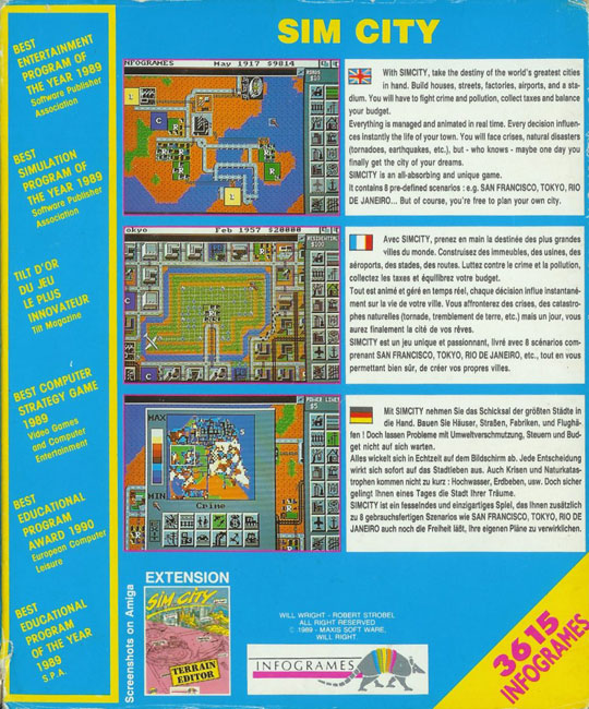 Sim City by Maxis Software
