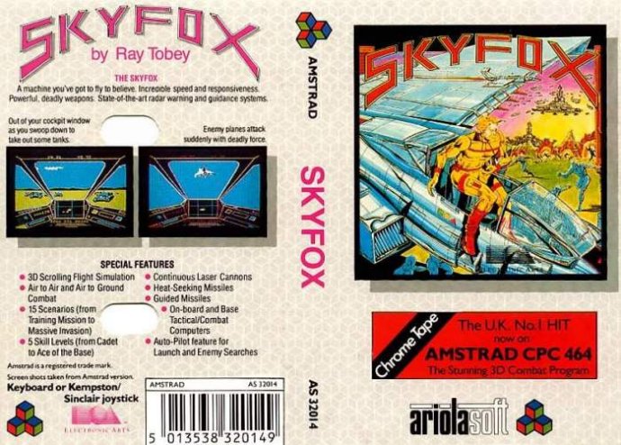 Skyfox by Ariolasoft