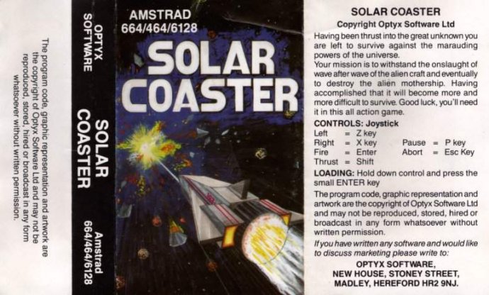 Solar Coaster by Optyx