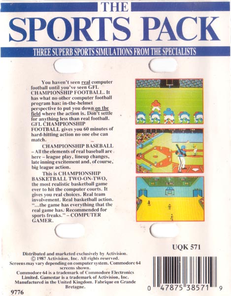 The Sports Pack by Gamestar