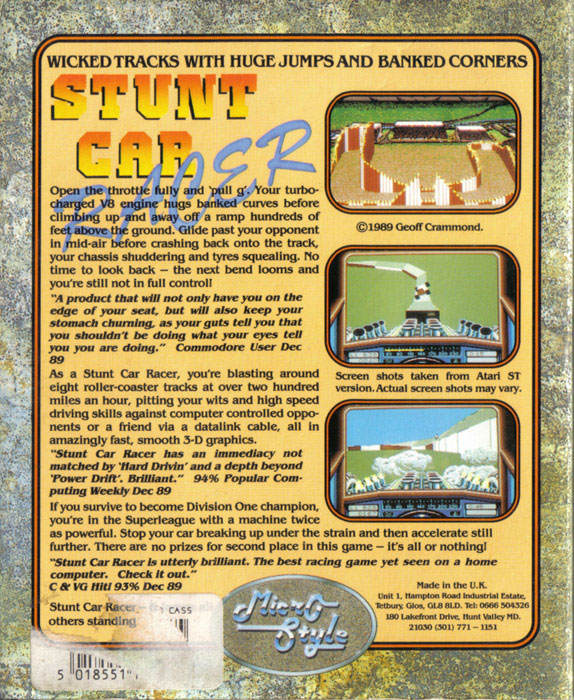 Stunt Car Racer by MicroStyle