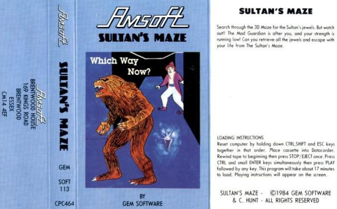 Sultans Maze by Gem Software