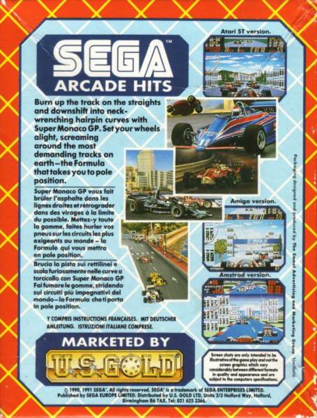 Super Monaco GP by Sega