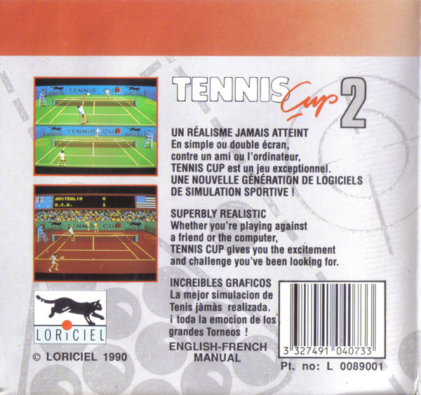 Tennis Cup 2 by Loriciel