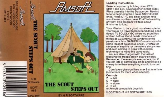The Scout Steps Out by H R Software