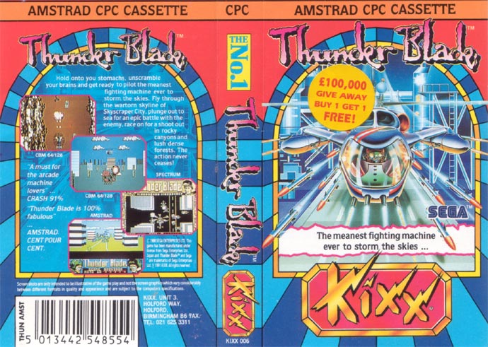 Thunder Blade by Sega