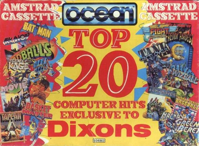 Top 20 Dixons Pack by Ocean Software