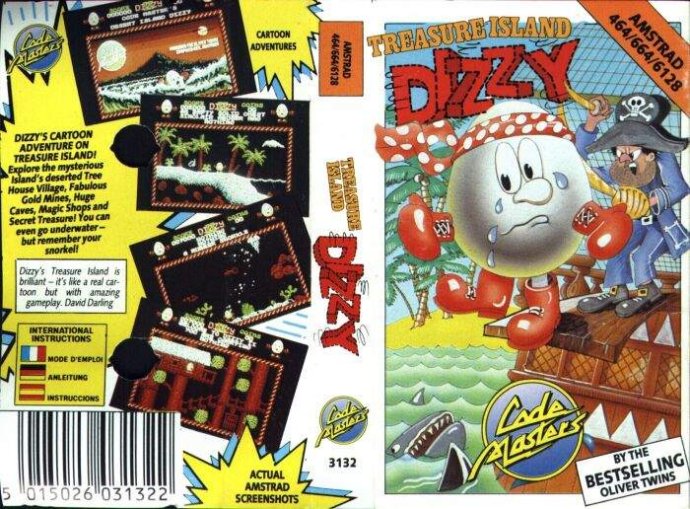 Treasure Island Dizzy by Codemasters