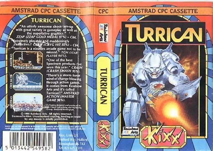 Turrican by Rainbow Arts