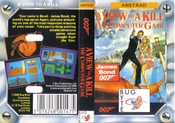 View To a Kill : James Bond by Domark