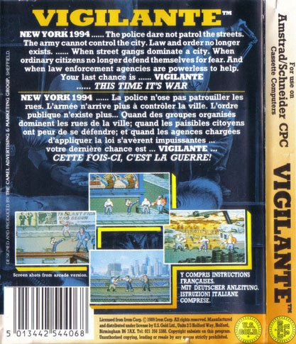 Vigilante by US Gold