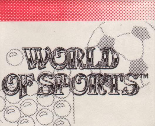 World Of Sports by Epyx