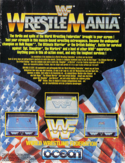 WWF Wrestlemania by Ocean Software