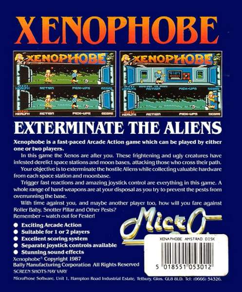 Xenophobe by Bally Midway