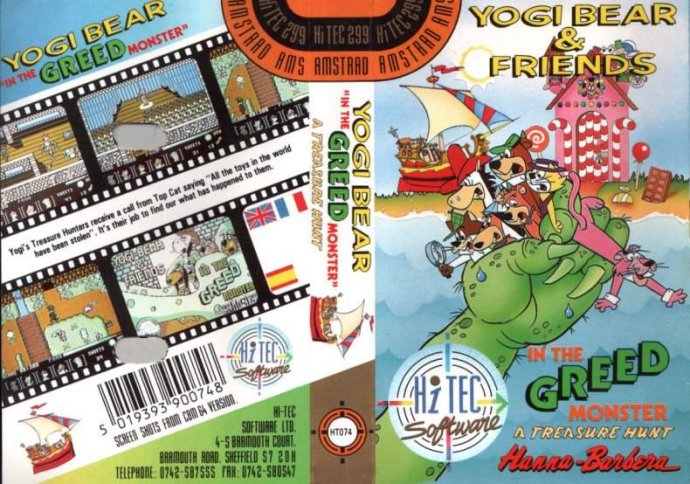 Yogi Bear and Friends : The Greed Monster by Hi-Tec Software
