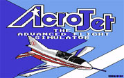 Acrojet Commodore 64 Loading Screen