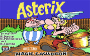 Asterix and the Magic Couldron Commodore 64 Loading Screen