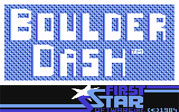 Boulderdash Commodore 64 Loading Screen