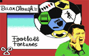 Brian Cloughs Football Fortunes Commodore 64 Loading Screen