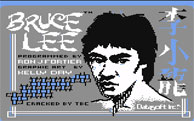 Bruce Lee Commodore 64 Loading Screen