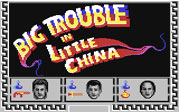 Big Trouble in Little China Commodore 64 Loading Screen