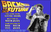 Back To The Future Commodore 64 Loading Screen