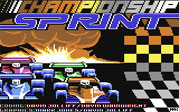 Championship Sprint Commodore 64 Loading Screen