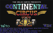 Continental Circus Commodore 64 Loading Screen