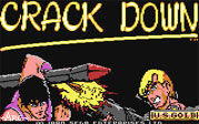 Crack Down Commodore 64 Loading Screen