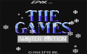 Games : Winter Edition Commodore 64 Loading Screen
