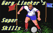 Gary Linekers Super Skills Commodore 64 Loading Screen