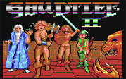 Gauntlet 2 Commodore 64 Loading Screen