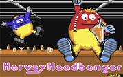Harvey Headbanger Commodore 64 Loading Screen