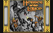 Heroes of the Lance Commodore 64 Loading Screen