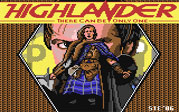 Highlander Commodore 64 Loading Screen