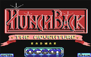 Hunchback : The adventure Commodore 64 Loading Screen