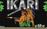 Ikari Warriors Commodore 64 Loading Screen